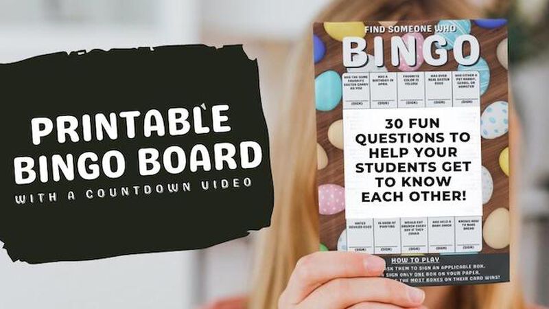 Find Someone Who &ndash; Easter Edition